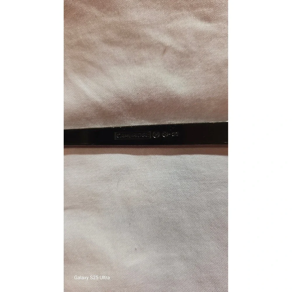 Cambridge Silversmiths Black Satin Matte Stainless Steel Dinner Forks Set of 3